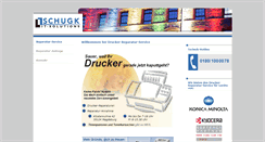 Desktop Screenshot of drucker-reparaturservice.de